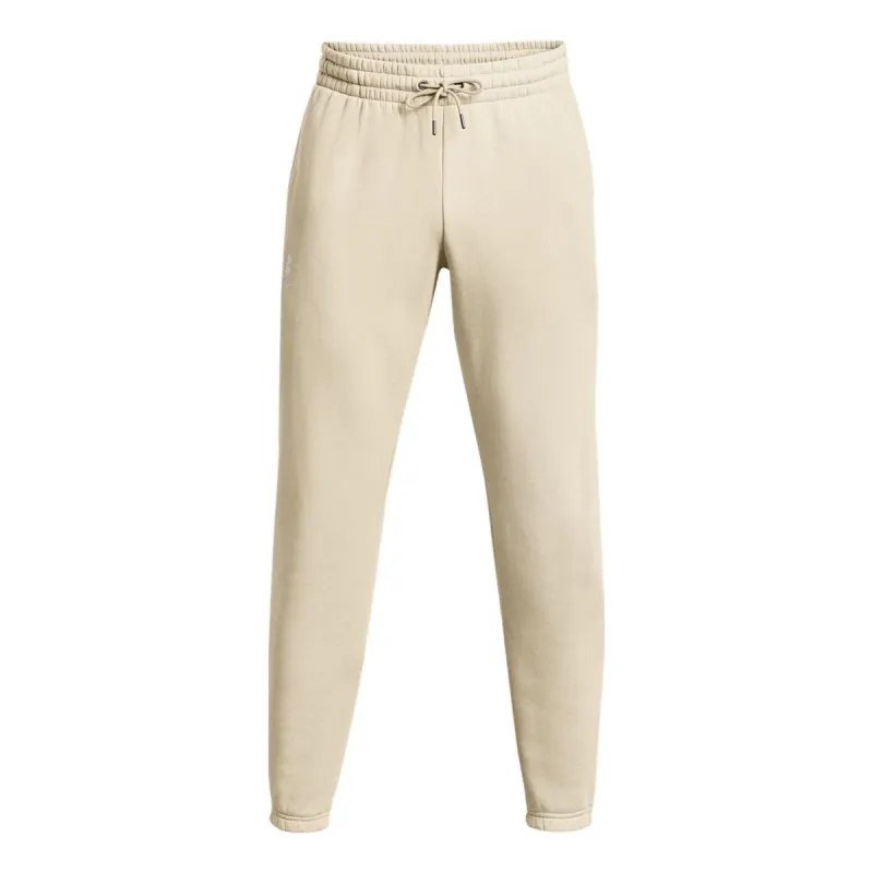 Under Armour Essential Fleece Joggers 'Beige' 1381216-289 sold by KicksCrew
