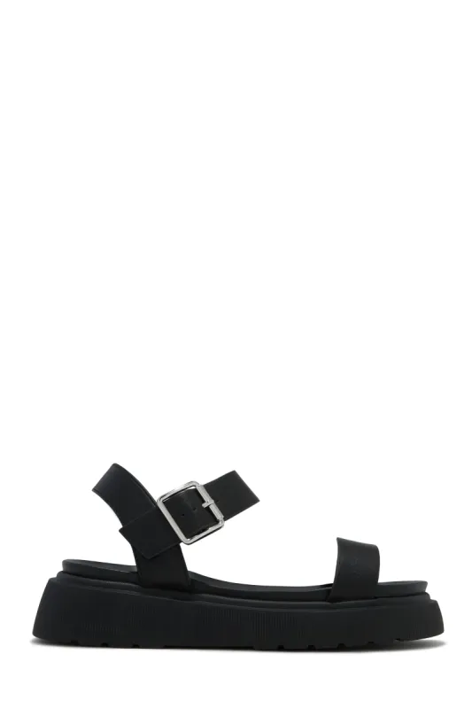 Ameline Chunky Sandals - Black sold by Miss Lola