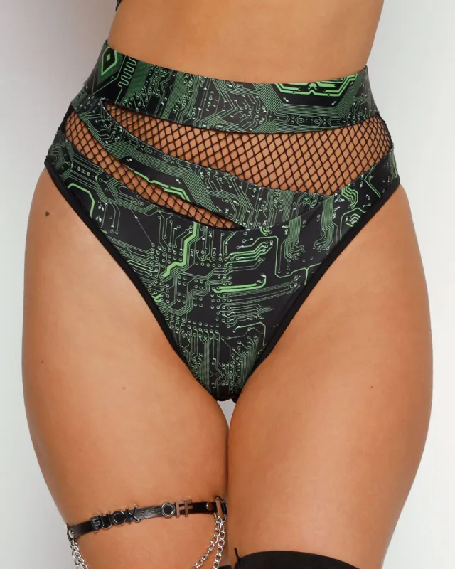 Cyber Matrix Fishnet Bottoms sold by iHeartRaves