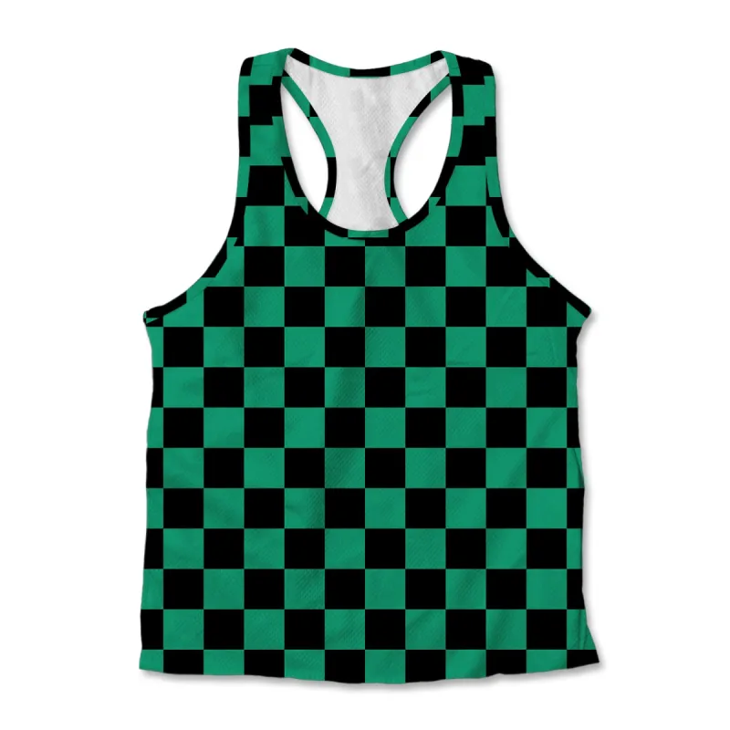 Printed Jersey Tank - Tanjiro sold by Flex Living