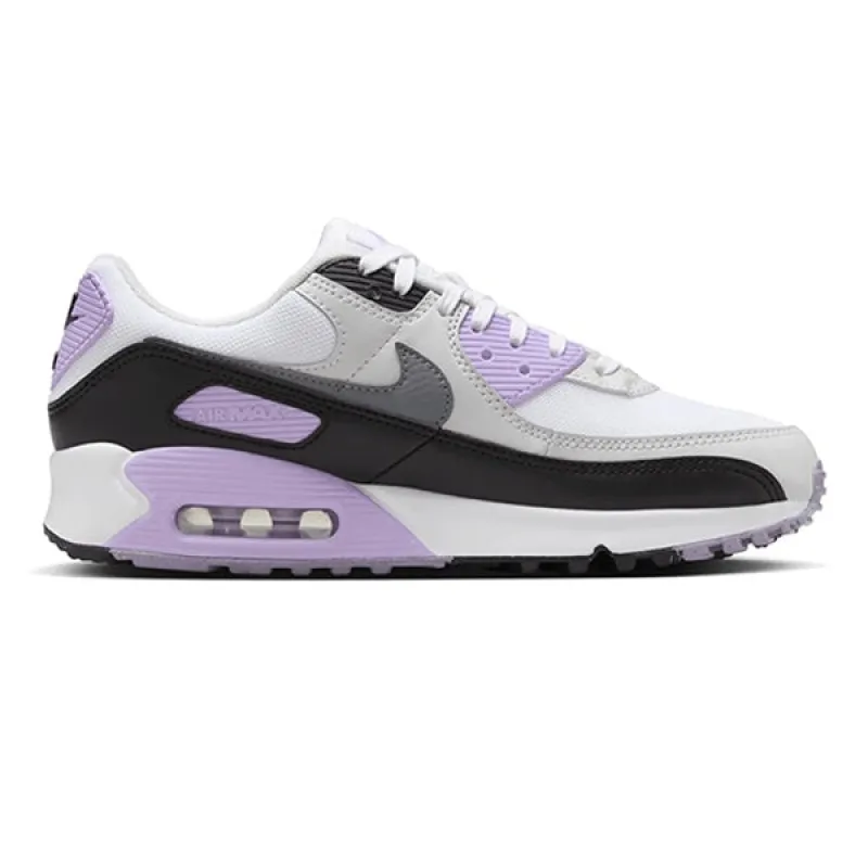Nike W Air Max 90 White Cool Grey Lilac sold by Kong
