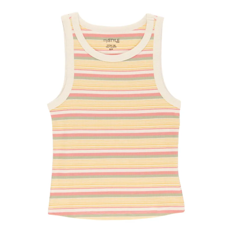 mySTYLE Women's Ribbed Tank Top sold by Giant Tiger