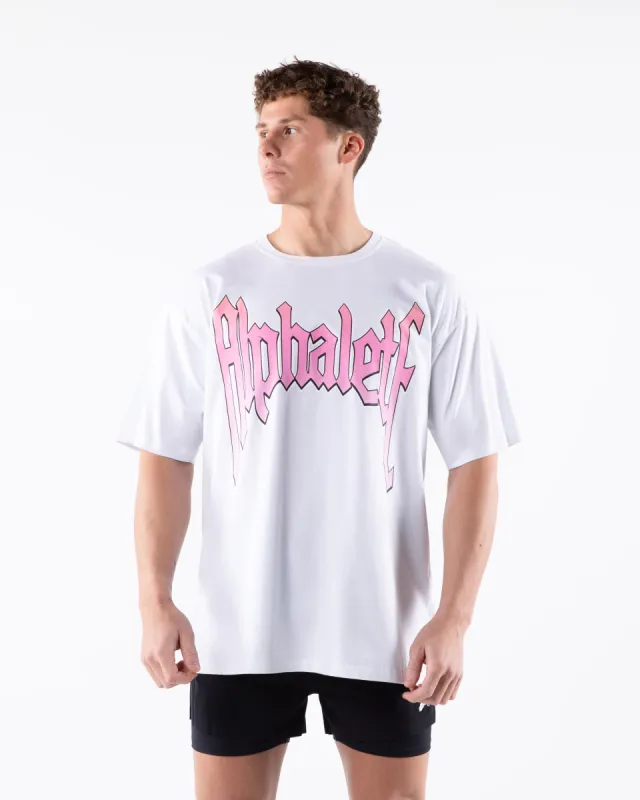 Grime Tee - White sold by Alphalete