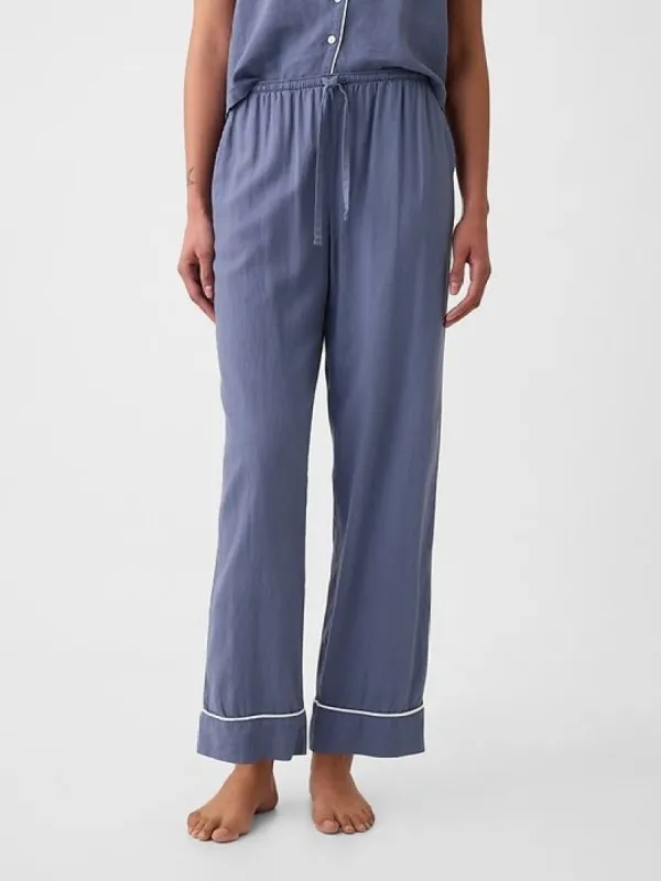 Linen-Blend PJ Pants sold by GAP