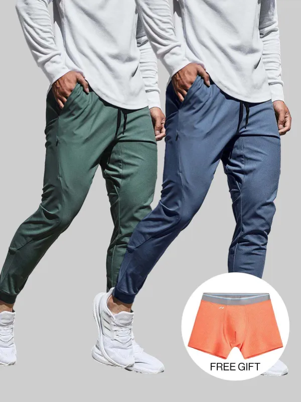 All Day Elite Performance Jogger Pants 2 Pairs Pack sold by Aha Selected