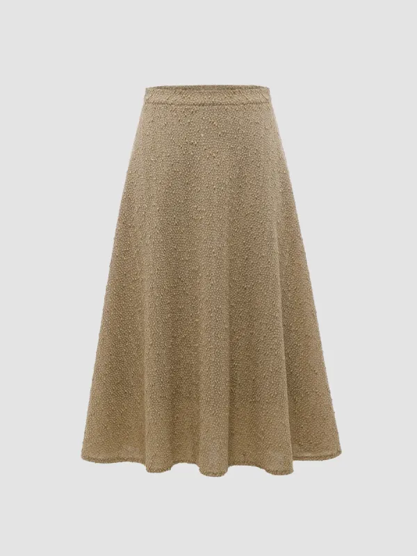 Minimalist A-Line Skirt sold by Aha Selected