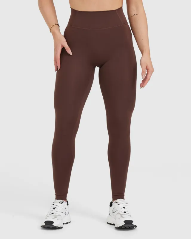 Timeless High Waisted Leggings | Espresso sold by Oner Active