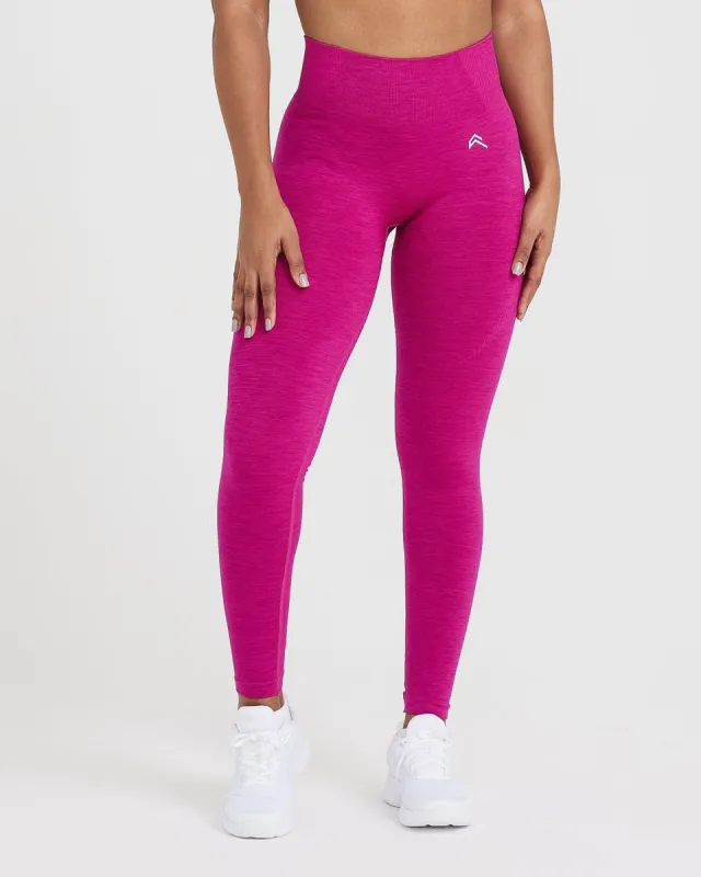 Classic Seamless 2.0 Leggings | Fuchsia Marl sold by Oner Active