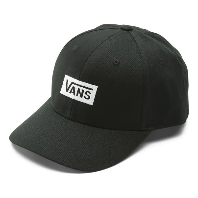 Vans Boxed Structured Jockey Hat 'Black' VN0A7SCZBLK sold by KicksCrew