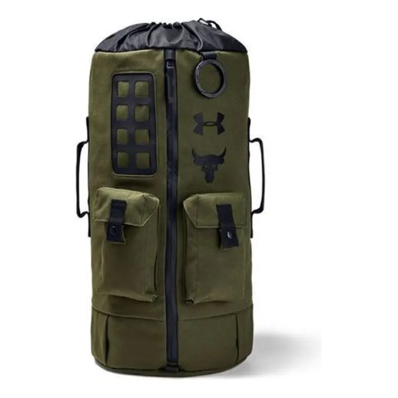 Under Armour Project Rock 60 Gym Bag 'Olive Green' 1345663-315 sold by KicksCrew