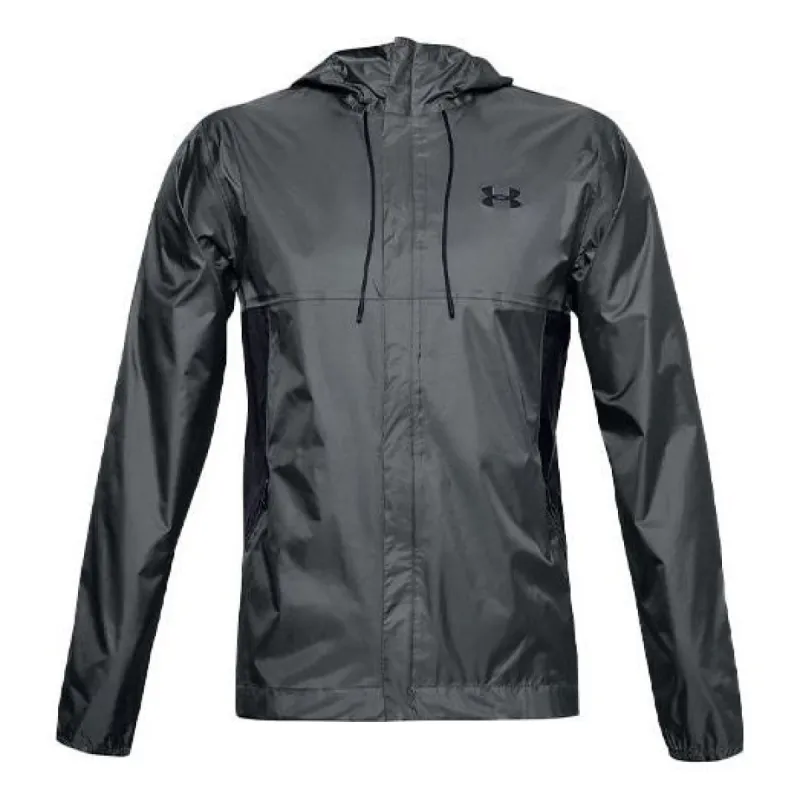 Under Armour Cloudburst Shell Waterproof Jacket 'Pitch Grey' 1350950-012 sold by KicksCrew