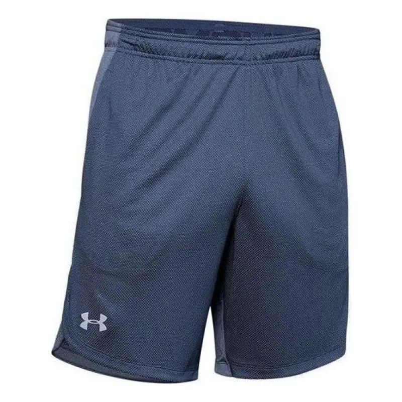Under Armour Knit Training Shorts 'Blue Grey' 1351641-497 sold by KicksCrew