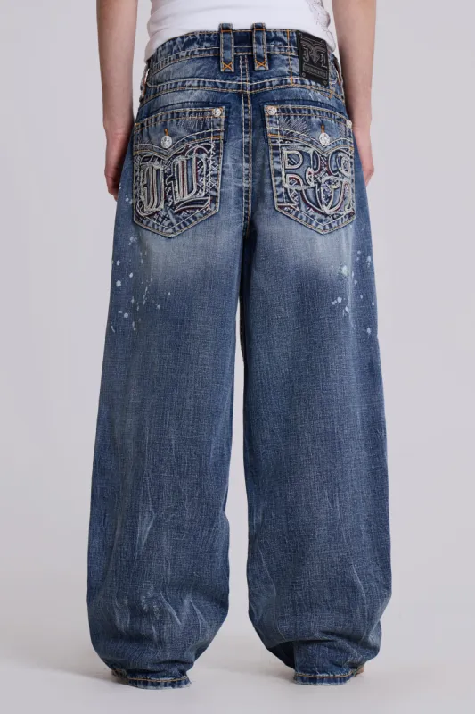 【JADED LONDON】 Rock Revival Axel Colossus Jeans ※送関込 JADED LONDON】 Rock Revival Axel Colossus Jeans ※送関込