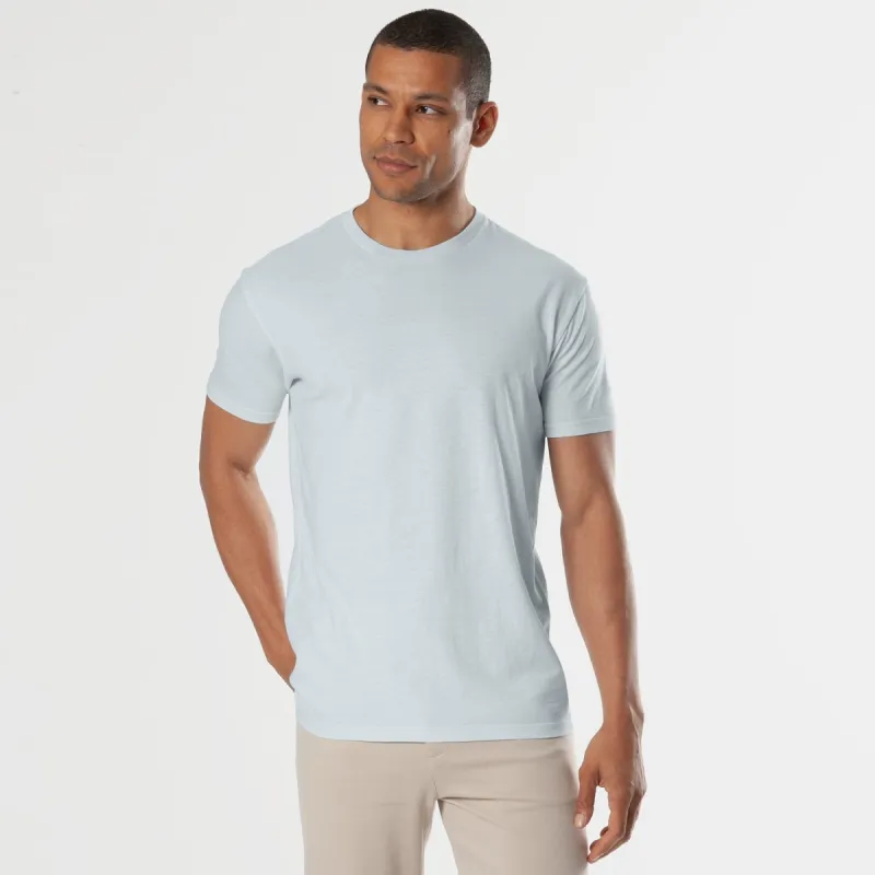 Blue Quartz Crew Neck T-Shirt sold by True Classic