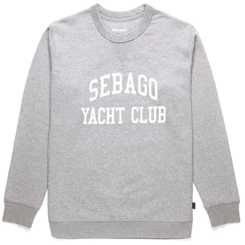 BOOTHBAY - Fleece - Jumper - Man - GREY MELANGE-WHITE sold by Sebago