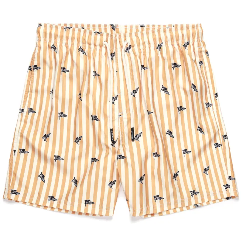 MINOT - Bathing Suits - Swimming Trunks - Man - OFF WHITE-YELLOW sold by Sebago