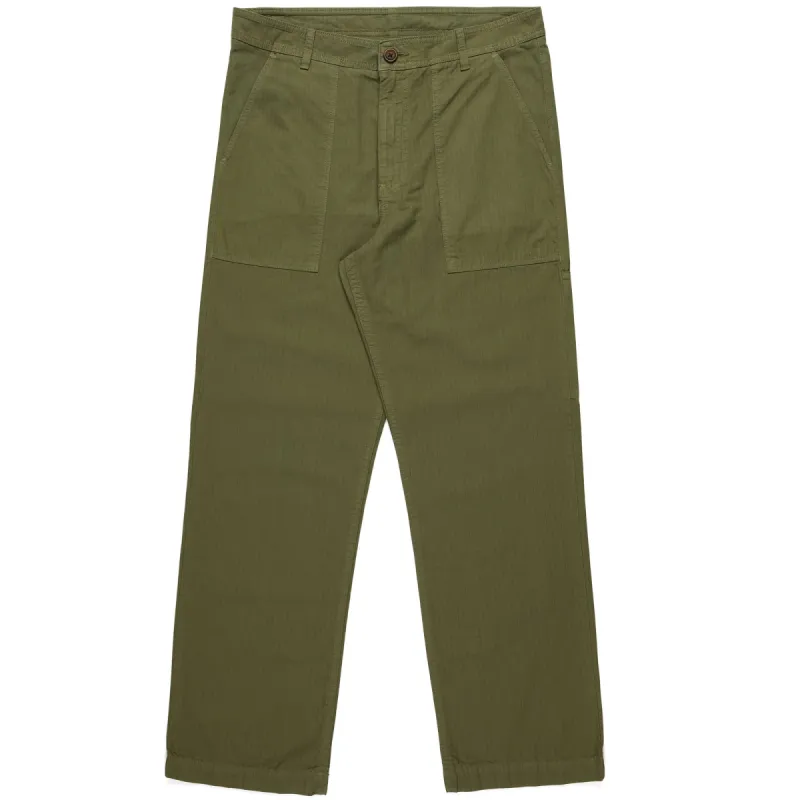 MILTON - Pants - FATIGUE - Man - GREEN LODEN sold by Sebago