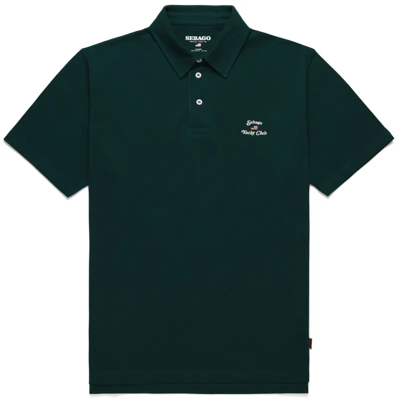 ORCHARD - Polo Shirts - Polo - Unisex - GREEN ENGLISH sold by Sebago
