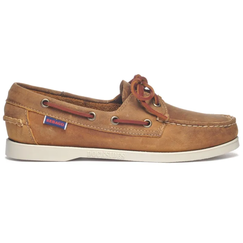 DOCKSIDES PORTLAND CRAZY H WOMAN - Docksides - Mocassin - Woman - BROWN TAN sold by Sebago