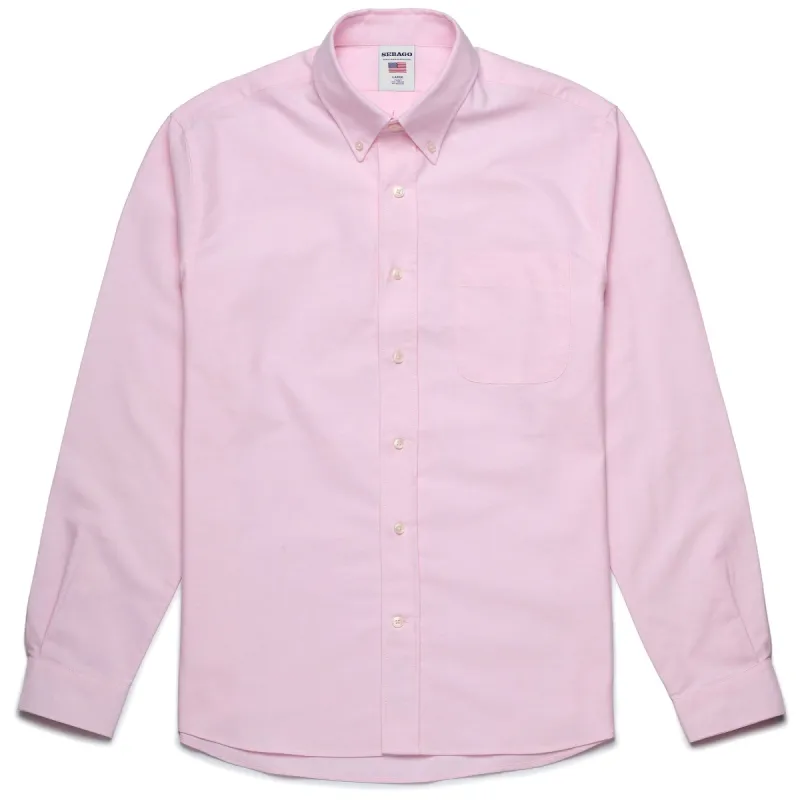 WHALEBACK - SHIRTS - Button  Down - Man - PINK ISH sold by Sebago