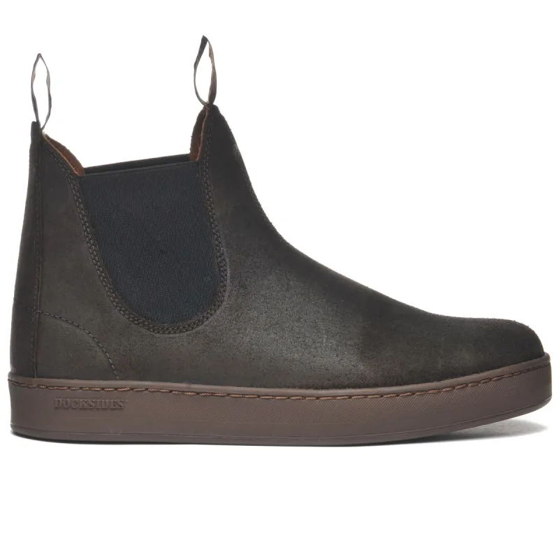 YAWL SUEDE - Ankle Boots - Slip On - Man - TOTAL DK BROWN sold by Sebago