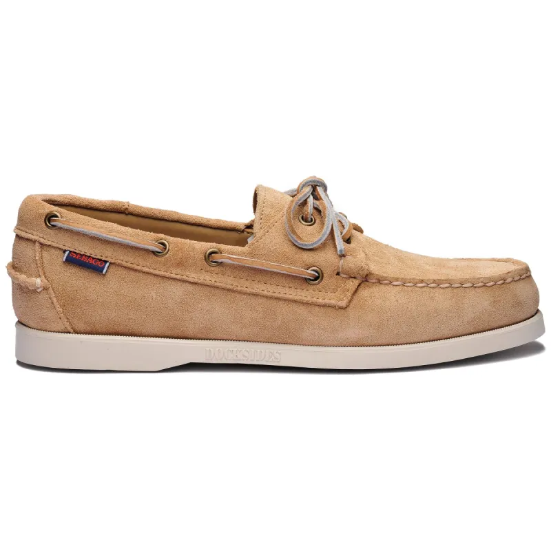 DOCKSIDES PORTLAND SUEDE WOMAN - Docksides - Mocassin - Woman - BEIGE CAMEL sold by Sebago