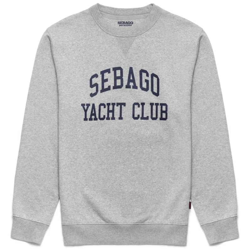 BOOTHBAY - Fleece - Jumper - Man - GREY MD MEL sold by Sebago
