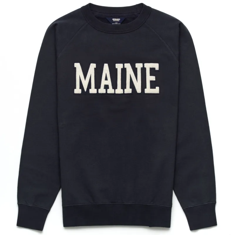 BOW - Fleece - Jumper - Unisex - BLUE MARINE MAINE sold by Sebago