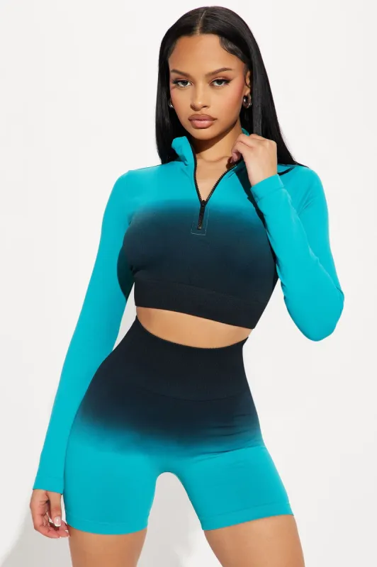 Ride My Wave Active Set - Blue/combo sold by Fashion Nova