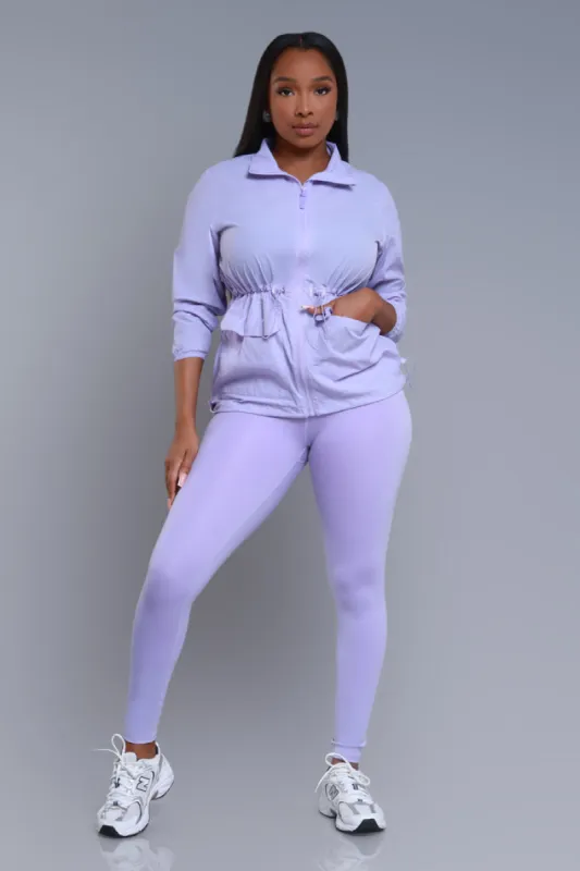 Better Half NUW Eco Friendly Leggings - Lavender sold by Swankaposh