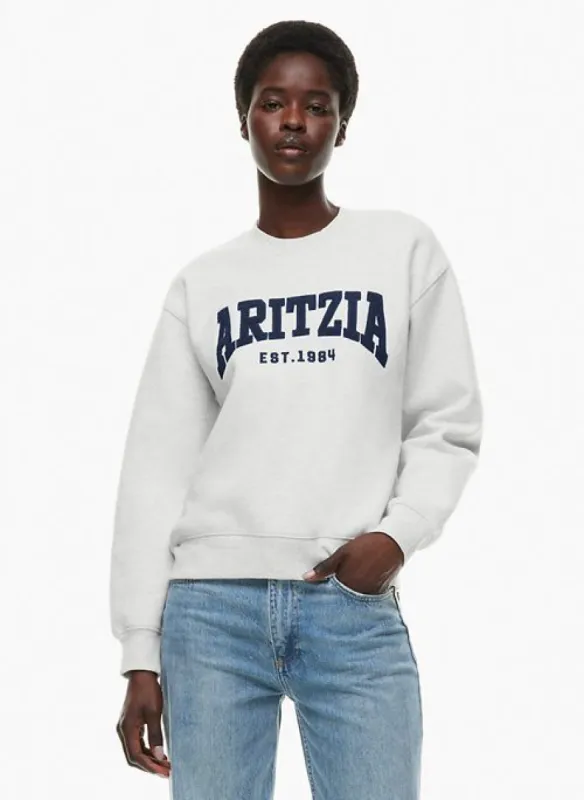 cozy fleece perfect crew sweatshirt | Parallel