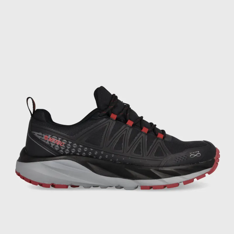 HI-Tec Mens Ravine Outdoor Sneaker Black/black _ 181653 _ Black sold by Tekkie Town