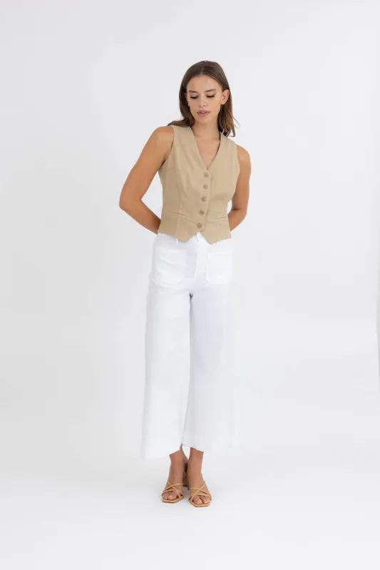 Sophie Crop Wide Leg sold by Level 99