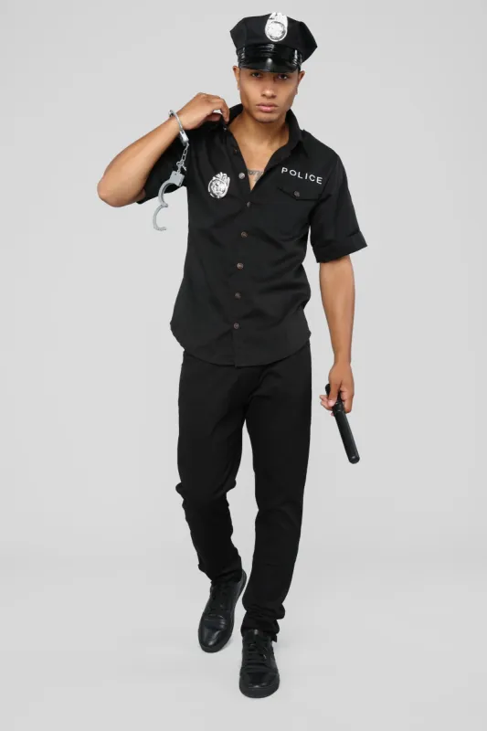 Mr. Officer Costume - Black sold by Fashion Nova