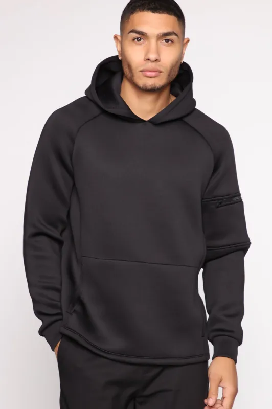 Benedict Hoodie - Black sold by Fashion Nova