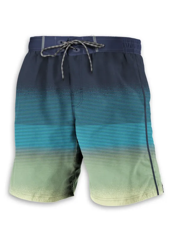 TYCHO | Printed Pattern Boardshort||TYCHO | Short De Bain à Motif Imprimé sold by Point Zero