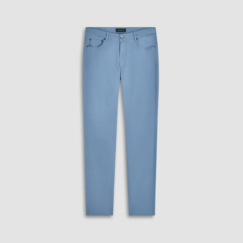 Preston Solid Five Pocket Pant sold by Bugatchi
