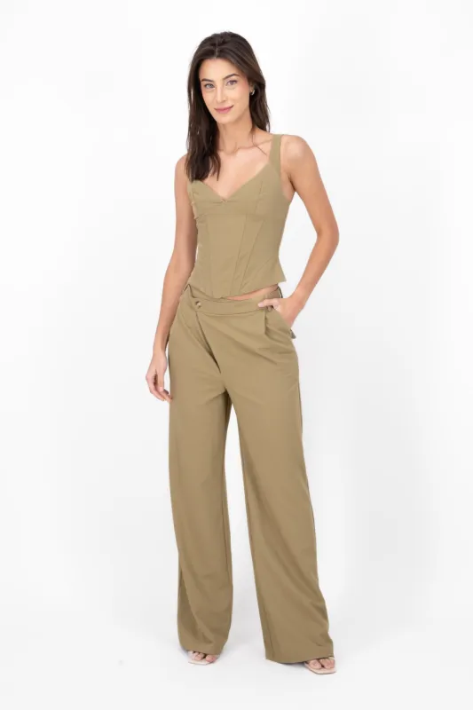 Pantalon Sastre Boton Cruzado Hypsters sold by Shasa