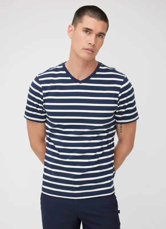 Stanton Short Sleeve V-Neck Tee sold by Kit and Ace
