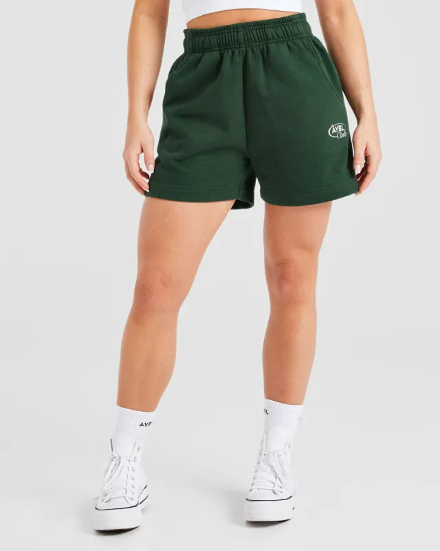 AYBL Club Shorts - Green/Sand sold by AYBL