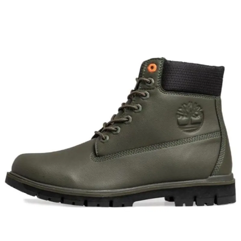Timberland Radford Rubberized 6-Inch Waterproof Boots 'Dark Green' A1UMP sold by KicksCrew