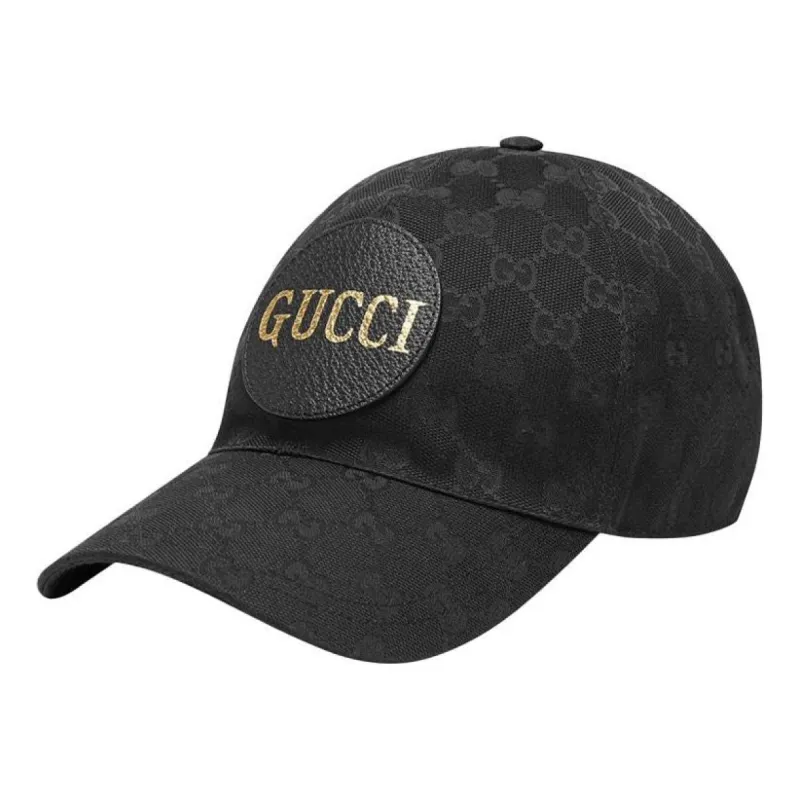 (WMNS) Gucci GG Canvas Baseball Cap 'Black' 576253-4HG53-1060 sold by KicksCrew