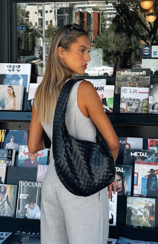 Lexi Shoulder Bag Black sold by White Fox Boutique