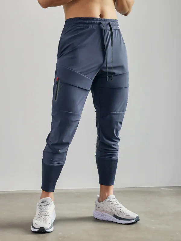 Stay Cool High Rib Cargo Jogger Athletic Stretch Pants sold by Aha Selected