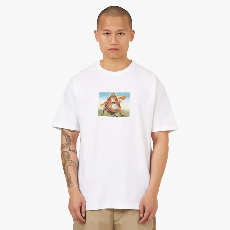 Full Court Press Crossover T-Shirt / White sold by Livestock