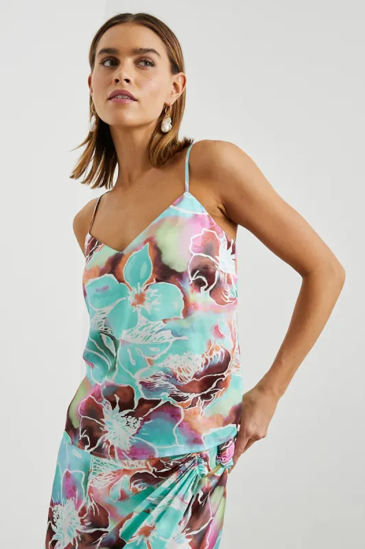 PAOLA TOP - KAUAI FLORAL sold by Rails
