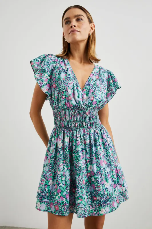 KIMORA DRESS - NAVY LEILANI FLORAL sold by Rails