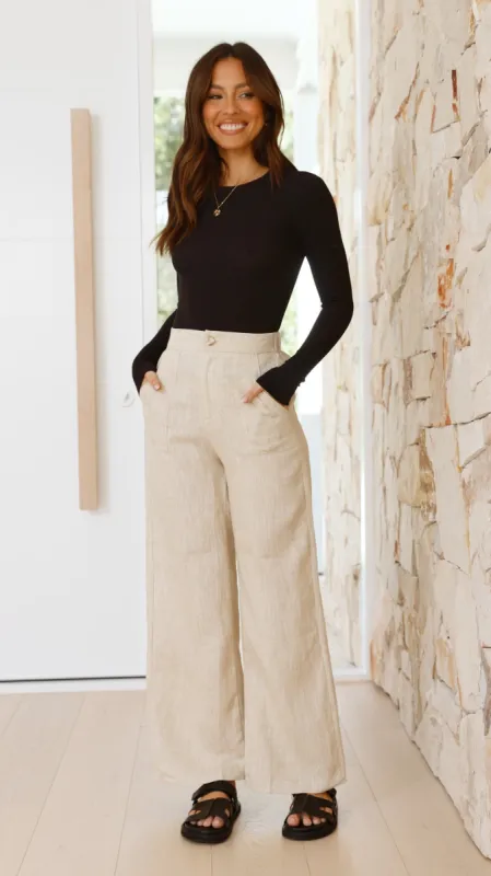 Jude Pants - Natural sold by Billy J