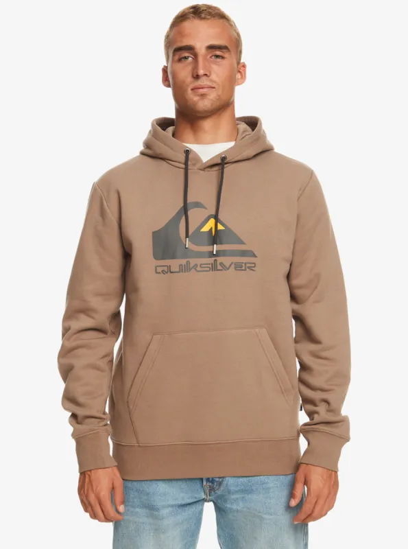 Big Logo Pullover Hoodie - Fossil sold by Quiksilver