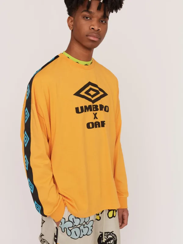 【UMBRO】 Fresh Big Logo Short Sleeve T-Shirt /追跡付 LO x Umbro Number 1 Long Sleeve T-Shirt | Parallel